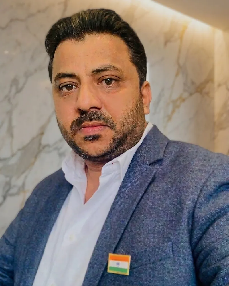 Portrait of Mr. Althaf Nitte, Founder of Balaji Caterers